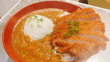 Curry Rice With Fried Chicken Steak Rì Shì Kā Lí Zhà Jī Bā Fàn