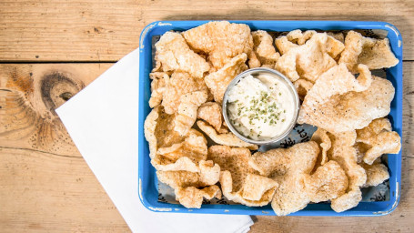 Pork Rinds French Onion Dip