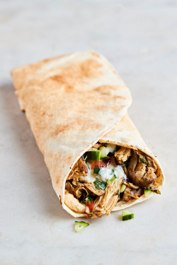 Chermoula Chicken Wrap (Halal)