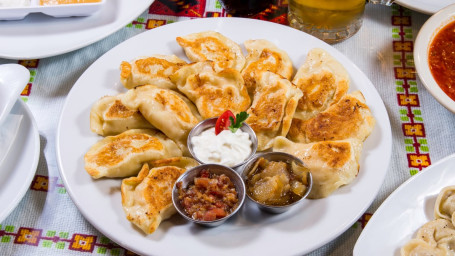 9 Pierogi Plate