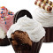 Variedad De Cupcakes De Helado, Paquete De 6, Listos Para Recoger Ahora