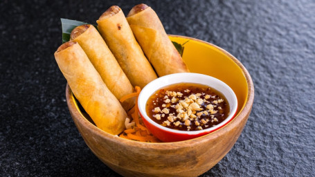 Vegetarian Crispy Egg Rolls