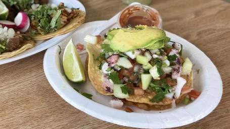 Tostada Ceviche Pulpo