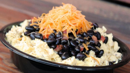 Black Bean, Egg And Cheese Bowl