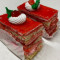 Strawberry Mousse Cake Slice