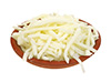 Mozzarella de queso, en parte desnatada