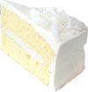 Mezcla de pastel blanco