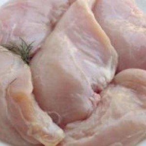 Pechuga de pollo sin piel ni hueso