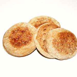 Muffin inglés de trigo entero